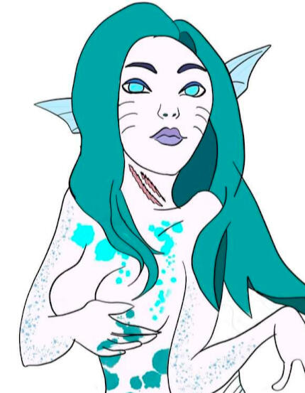 Riha - Mermaid, Fashion, Portraiture